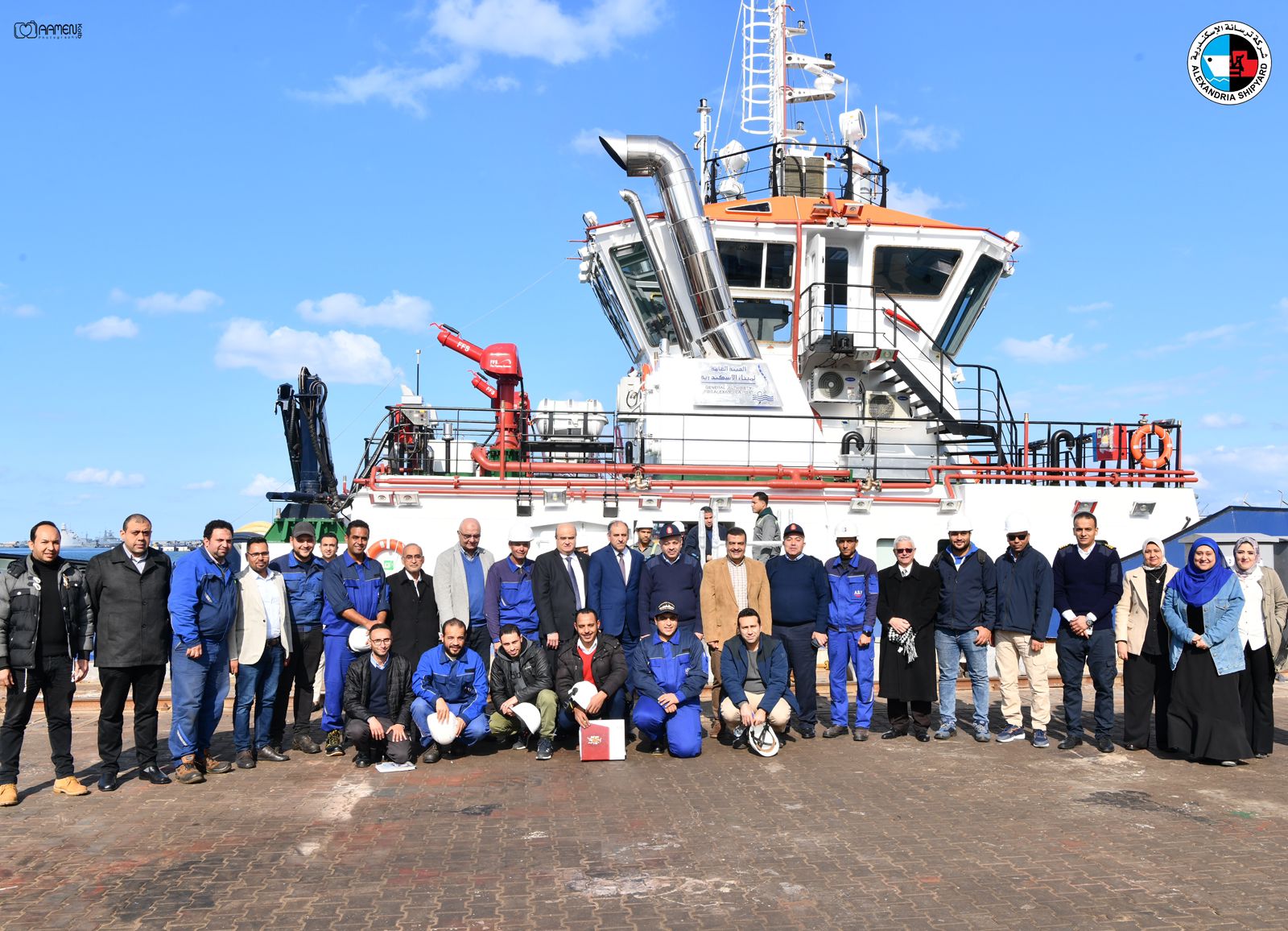 Read more about the article delivery of the tugboat “Youssef”